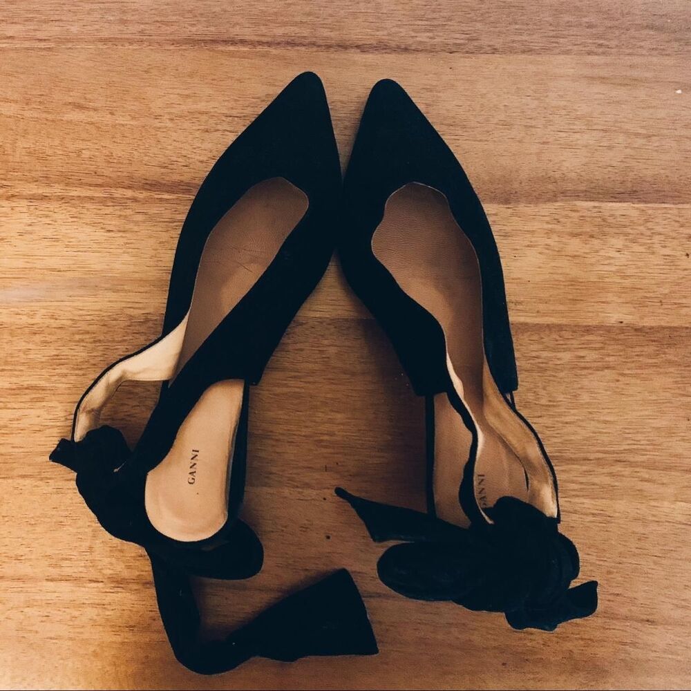 Ganni Women's Black Sandals